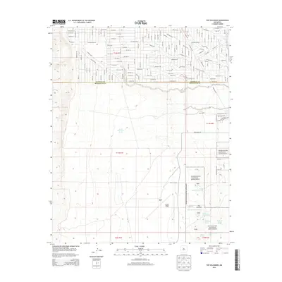 2013 Map of The Volcanoes, 2013 Print