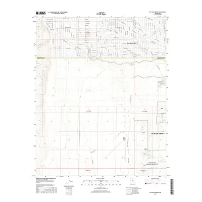 2017 Map of The Volcanoes, 2017 Print