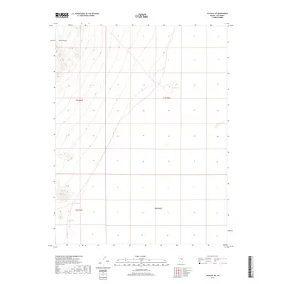 2018 Map of The Wall NE, 2018 Print