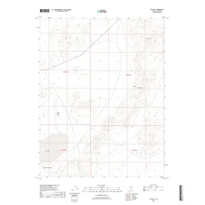 2018 Map of The Wall, 2018 Print