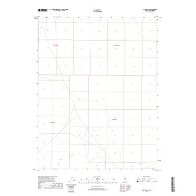 2018 Map of The Wall SE, 2018 Print