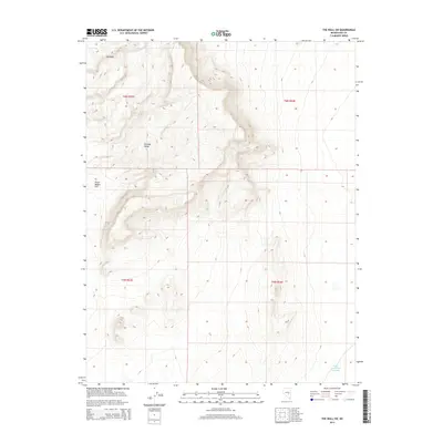 2014 Map of The Wall SW, 2014 Print
