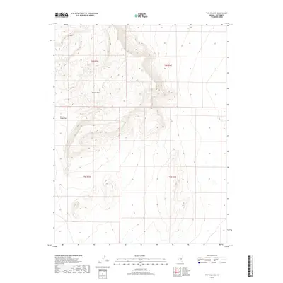 2018 Map of The Wall SW, 2018 Print