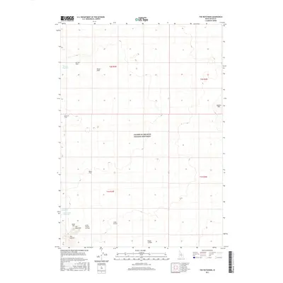 2017 Map of The Watchman, 2017 Print