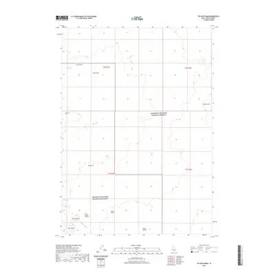 2020 Map of The Watchman, 2020 Print