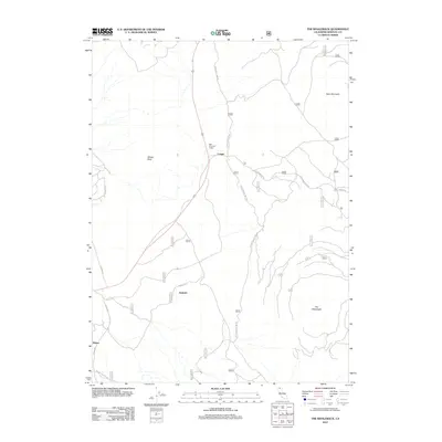 2012 Map of The Whaleback, 2012 Print