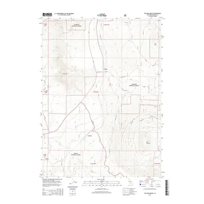 2015 Map of The Whaleback, 2015 Print
