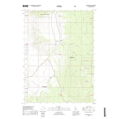 2018 Map of The Whaleback, 2018 Print