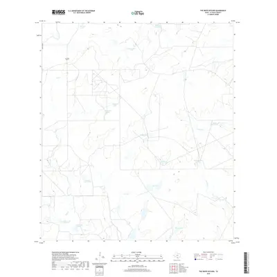 2019 Map of The White Kitchen, 2019 Print