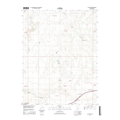 2014 Map of The Wickiup, 2014 Print