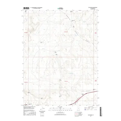 2017 Map of The Wickiup, 2017 Print