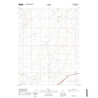 2020 Map of The Wickiup, 2020 Print
