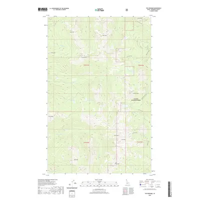 2020 Map of The Wigwams, 2020 Print