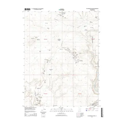 2014 Map of The Windows Section, 2014 Print