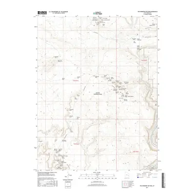2017 Map of The Windows Section, 2017 Print