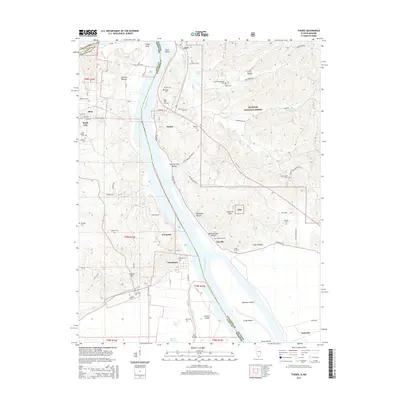 2015 Map of Thebes, 2015 Print