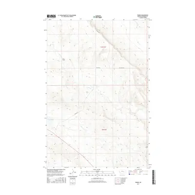 2017 Map of Thebes, 2017 Print