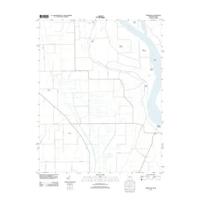 2012 Map of Thebes SW, 2012 Print