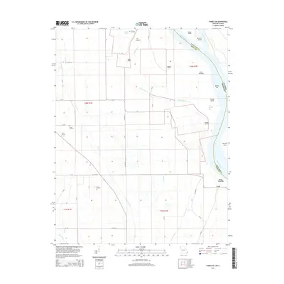 2015 Map of Thebes SW, 2015 Print