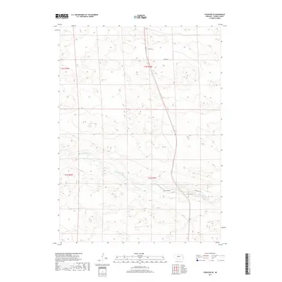 2017 Map of Thedford SE, 2017 Print