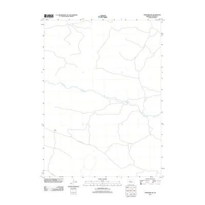 2011 Map of Thedford SW, 2011 Print