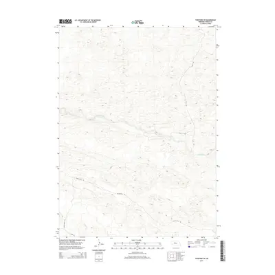 2014 Map of Thedford SW, 2014 Print