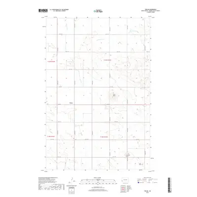 2018 Map of Thelan, 2018 Print