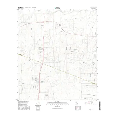 2016 Map of Thelma, 2016 Print