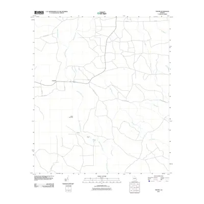 2011 Map of Thelma, 2011 Print