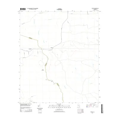 2014 Map of Thelma, 2014 Print