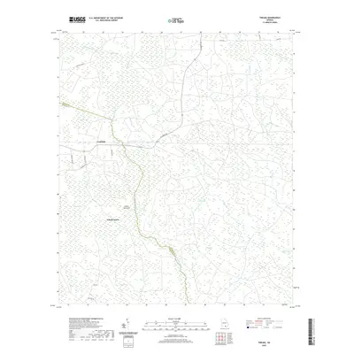 2020 Map of Thelma, 2020 Print