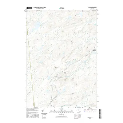 2016 Map of Thendara, 2016 Print