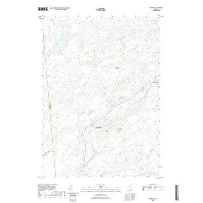 2019 Map of Thendara, 2019 Print