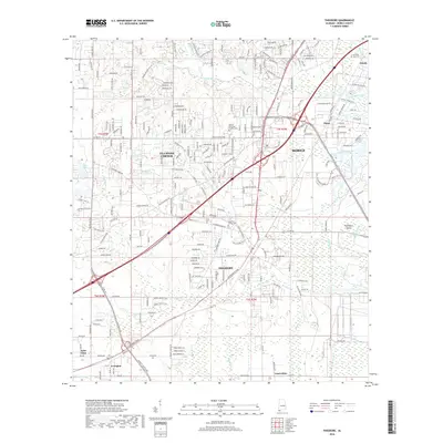 2018 Map of Theodore, 2018 Print
