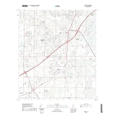 2020 Map of Theodore, 2020 Print