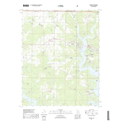 2017 Map of Theodosia, 2017 Print