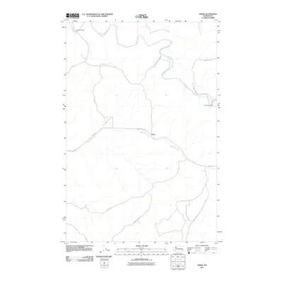 2011 Map of Thera, 2011 Print