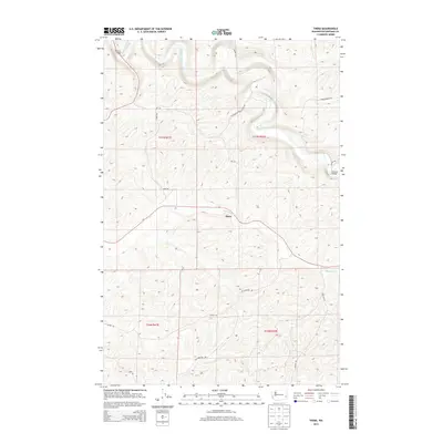 2013 Map of Thera, 2013 Print