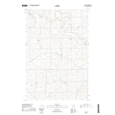 2020 Map of Thera, 2020 Print