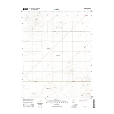 2014 Map of Thermo, 2014 Print