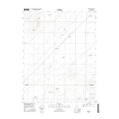 2017 Map of Thermo, 2017 Print