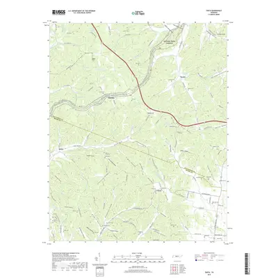 2019 Map of Theta, 2019 Print
