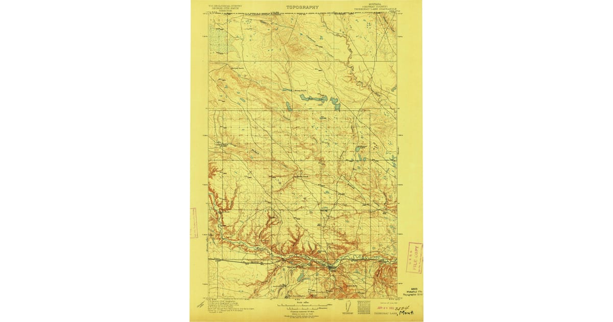 1910s Maps of Fresno, MT | Pastmaps