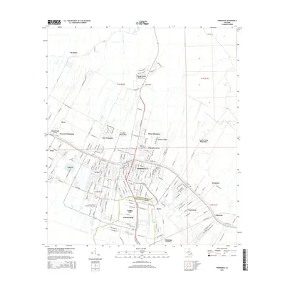 2015 Map of Thibodaux, 2015 Print