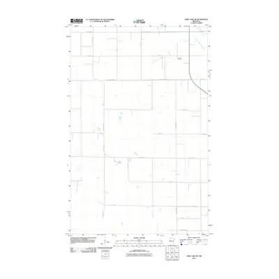 2010 Map of Thief Lake NE, 2010 Print