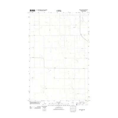 2013 Map of Thief Lake NE, 2013 Print