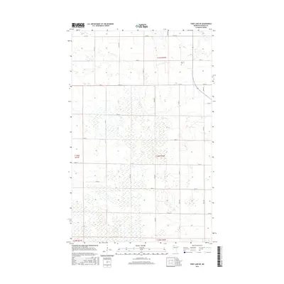 2016 Map of Thief Lake NE, 2016 Print