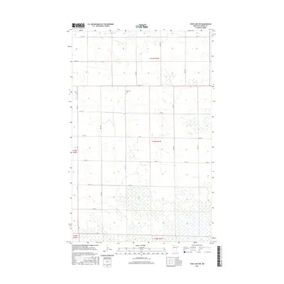 2016 Map of Thief Lake NW, 2016 Print
