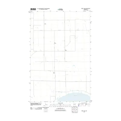 2010 Map of Thief Lake, 2010 Print