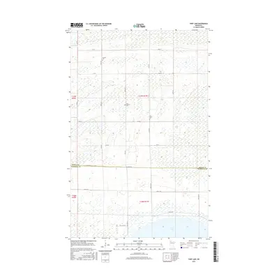 2016 Map of Thief Lake, 2016 Print